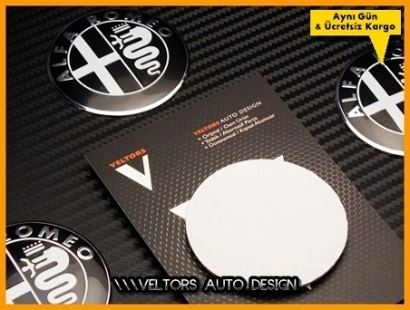 Alfa Romeo Jant Göbeği Logo Amblem Seti