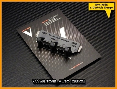 Audi S Line Black Matte Ön Izgara Logo Amblem