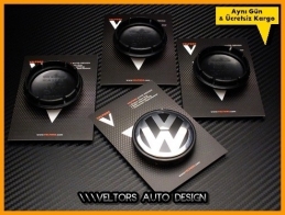 VW Logo Amblem Orjinal Jant Göbeği Jant Göbek Kapak Seti