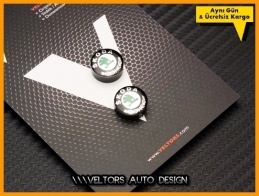 Skoda Anahtarlık Kumanda Logo Amblem Seti