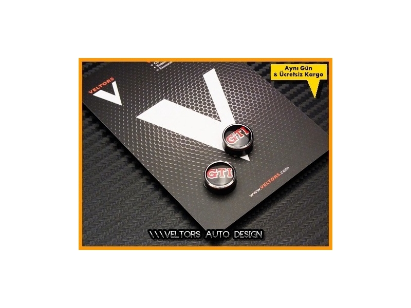VW Gti Kumanda Anahtar Logo Amblem Seti