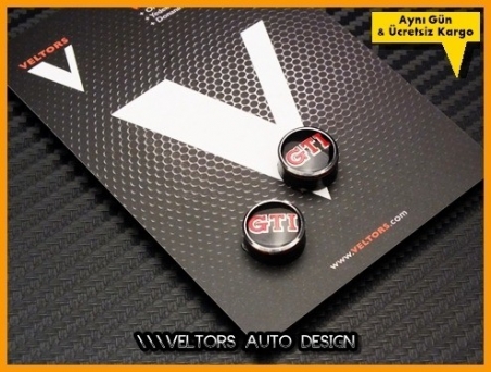 VW Gti Kumanda Anahtar Logo Amblem Seti