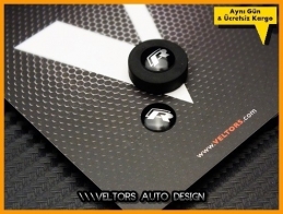 VW Yeni Nesil R Line Anahtarlık Kumanda Anahtar Logo Amblem Seti