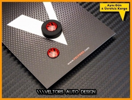 VW Yeni Nesil Anahtarlık Kumanda Anahtar Logo Amblem Seti
