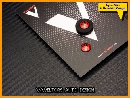 VW Yeni Nesil Anahtarlık Kumanda Anahtar Logo Amblem Seti