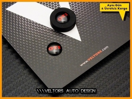 VW Yeni Nesil Gti Anahtarlık Kumanda Anahtar Logo Amblem Seti