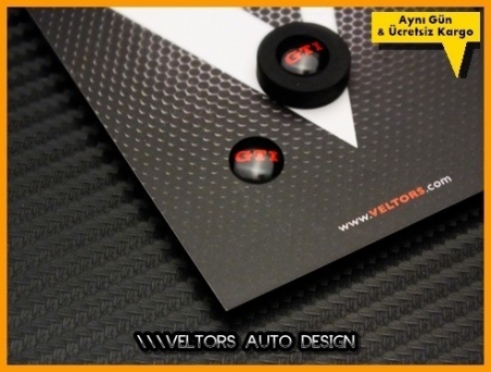 VW Yeni Nesil Gti Anahtarlık Kumanda Anahtar Logo Amblem Seti