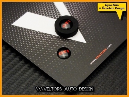 VW Yeni Nesil Gti Anahtarlık Kumanda Anahtar Logo Amblem Seti