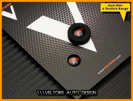 VW Yeni Nesil Gti Anahtarlık Kumanda Anahtar Logo Amblem Seti