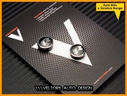 VW R Line R Anahtar Kumanda Logo Amblem Seti
