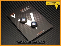 Alfa Romeo Yeni Tip Kumanda Anahtar Logo Amblem Seti