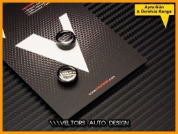 Volvo Anahtarlık Kumanda Logo Amblem Seti