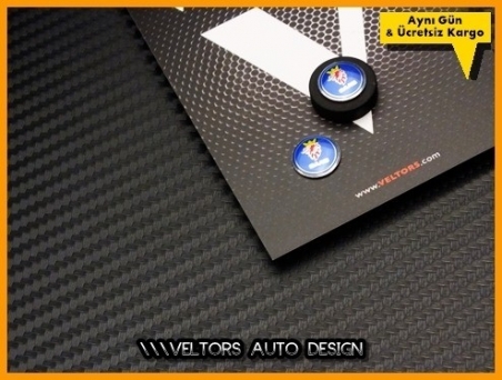 Saab Anahtarlık Kumanda Logo Amblem Seti