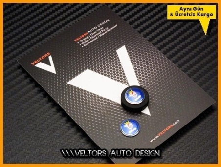 Saab Anahtarlık Kumanda Logo Amblem Seti