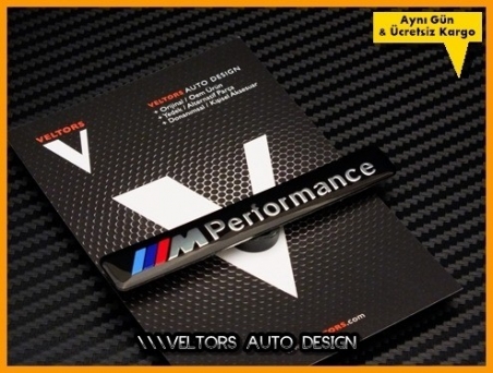 BMW M Performance Torpido Kokpit Plaket Logo Amblem