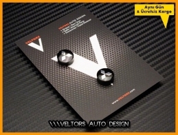 Mitsubishi Anahtarlık Kumanda Logo Amblem Seti Mitsubishi Anahtarlık Kumanda Logo Amblem Seti