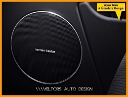 Range Rover Harman Kardon Stereo Hoparlör Logo Amblem Seti