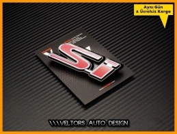 Honda Si Ön Izgara Logo Amblem