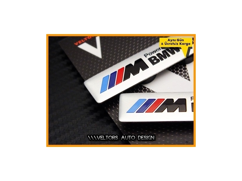 BMW M Motorsport Logo Amblem Seti