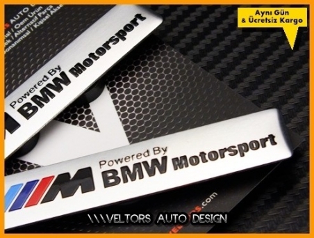 BMW M Motorsport Logo Amblem Seti
