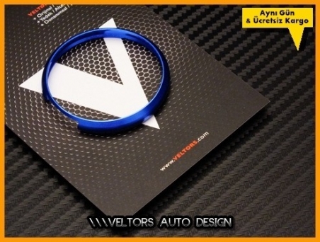 Mini Mavi / Blue Anahtarlık Halka Çerçeve