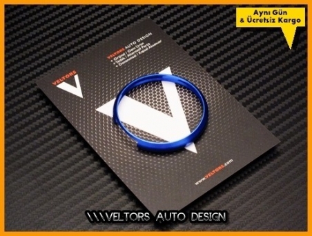 Mini Mavi / Blue Anahtarlık Halka Çerçeve