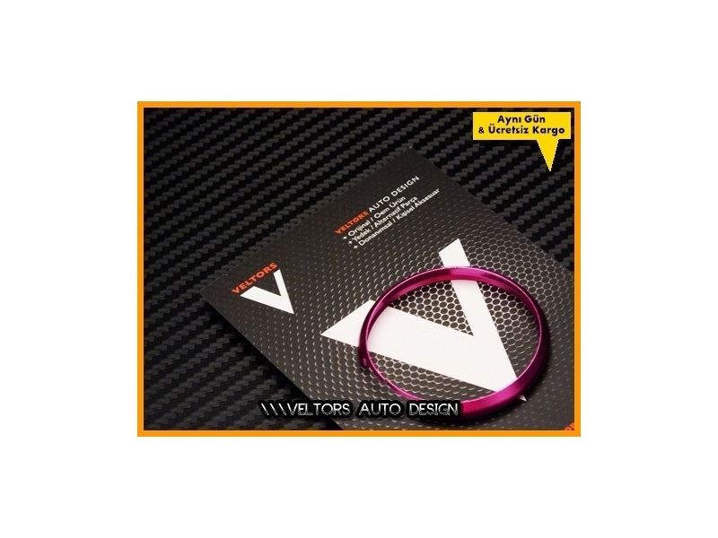 Mini Pink / Pembe Anahtarlık Halka Çerçeve