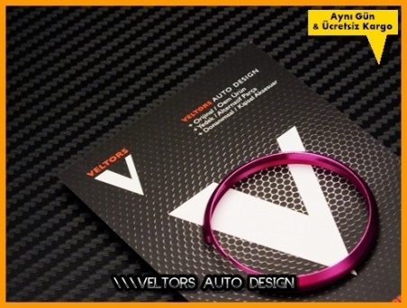 Mini Pink / Pembe Anahtarlık Halka Çerçeve