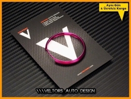 Mini Pink / Pembe Anahtarlık Halka Çerçeve