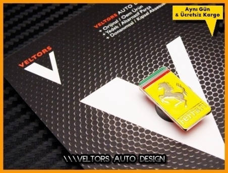 Ferrari Body Araç Logo Amblem