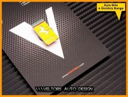 Ferrari Body Araç Logo Amblem