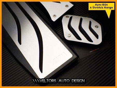 BMW Yeni Nesil M Logo Amblem F20 F21 Geçmeli Otomatik Pedal Seti
