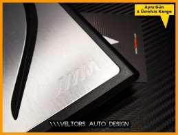 BMW Yeni Nesil M Logo Amblem F20 F21 Geçmeli Otomatik Pedal Seti