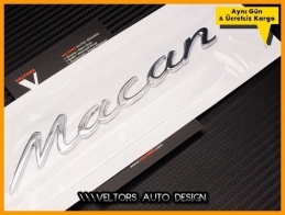 Porsche Macan Bagaj Yazı Logo Amblem