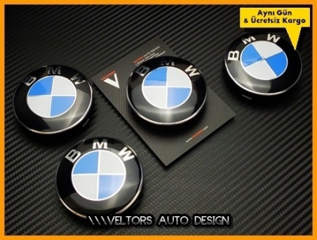 BMW Yeni Nesil Orjinal Jant Göbeği Göbek Kapak Seti
