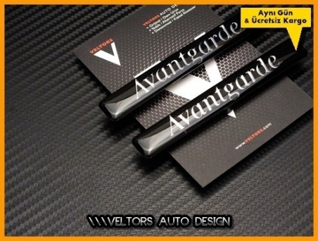 Mercedes Avantgarde Yan Logo Amblem Seti