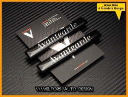 Mercedes Avantgarde Yan Logo Amblem Seti