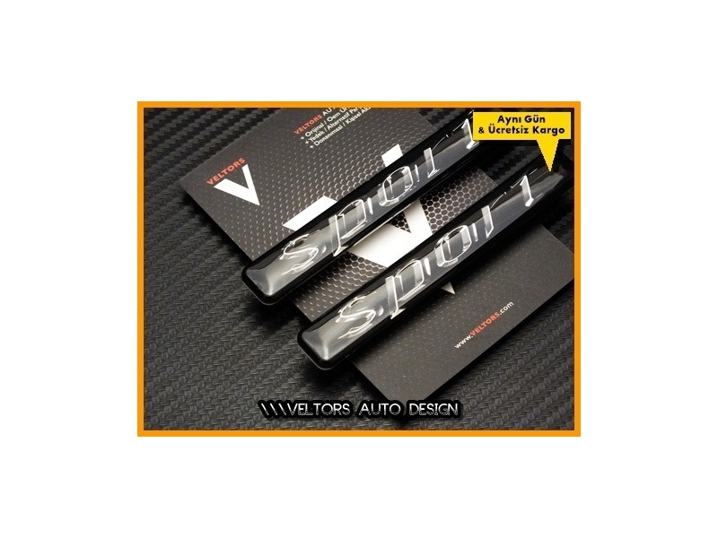 Mercedes Sport Yan Logo Amblem Seti Mercedes Sport Yan Logo Amblem Seti