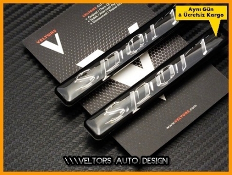 Mercedes Sport Yan Logo Amblem Seti