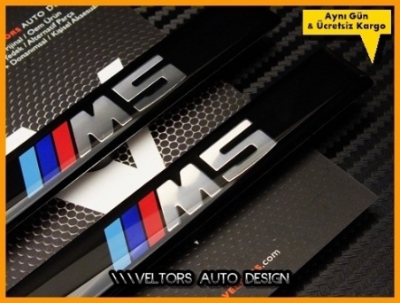 BMW 5 Serisi Yan M5 Logo Amblem Seti