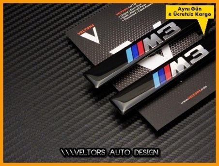 BMW 3 Serisi Body M3 Logo Amblem Seti
