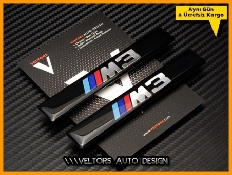 BMW 3 Serisi Body M3 Logo Amblem Seti