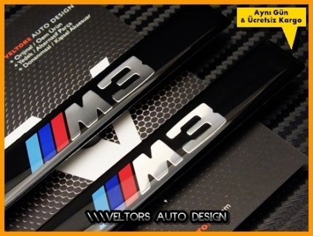 BMW 3 Serisi Body M3 Logo Amblem Seti