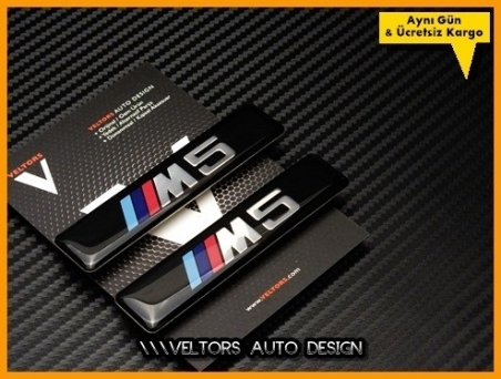 BMW 5 Serisi M5 Logo Amblem Seti