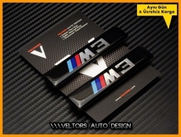 BMW 3 Serisi M3 Logo Amblem Seti BMW 3 Serisi M3 Logo Amblem Seti