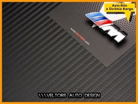 BMW Yan Çamurluk M Logo Amblem Seti
