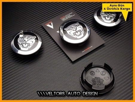 Jaguar Logo Amblem Jant Göbeği Göbek Kapak Seti