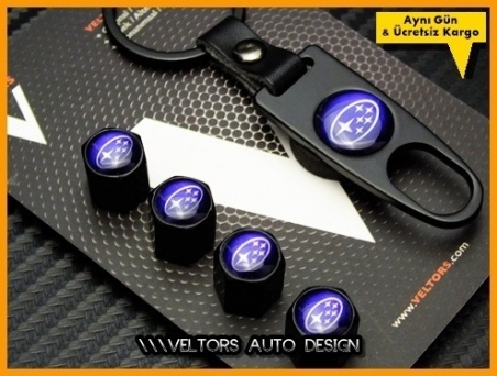 Subaru Logo Amblem Anahtarlık Sibop Kapak Seti