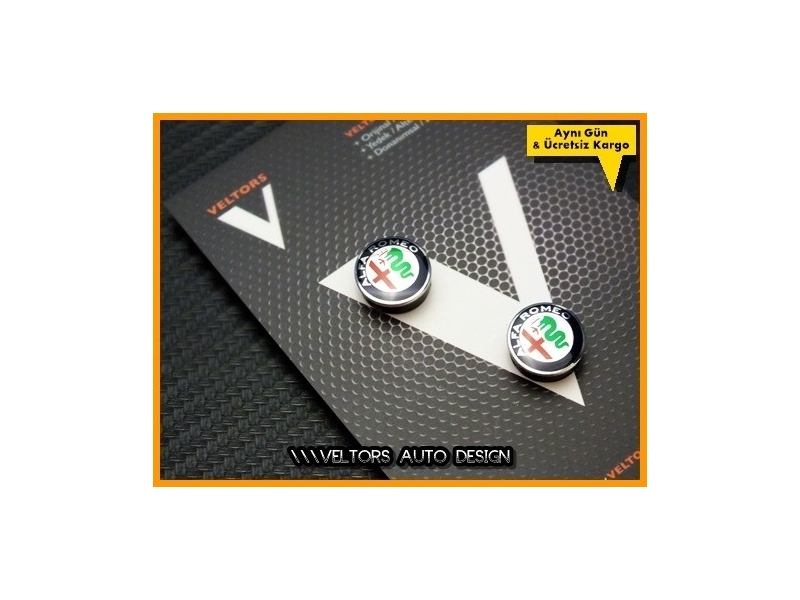 Alfa Romeo Kumanda Anahtar Logo Amblem Seti Alfa Romeo Kumanda Anahtar Logo Amblem Seti