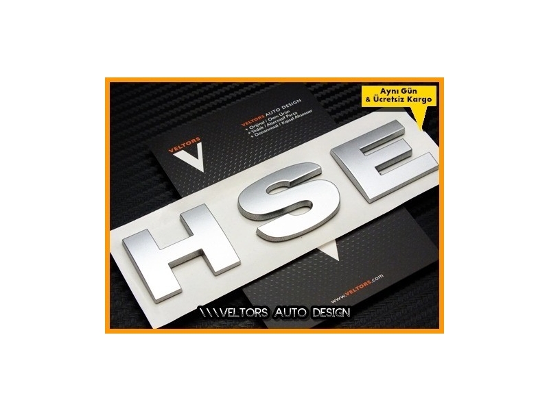 Land Rover HSE Bagaj Yazı Logo Amblem